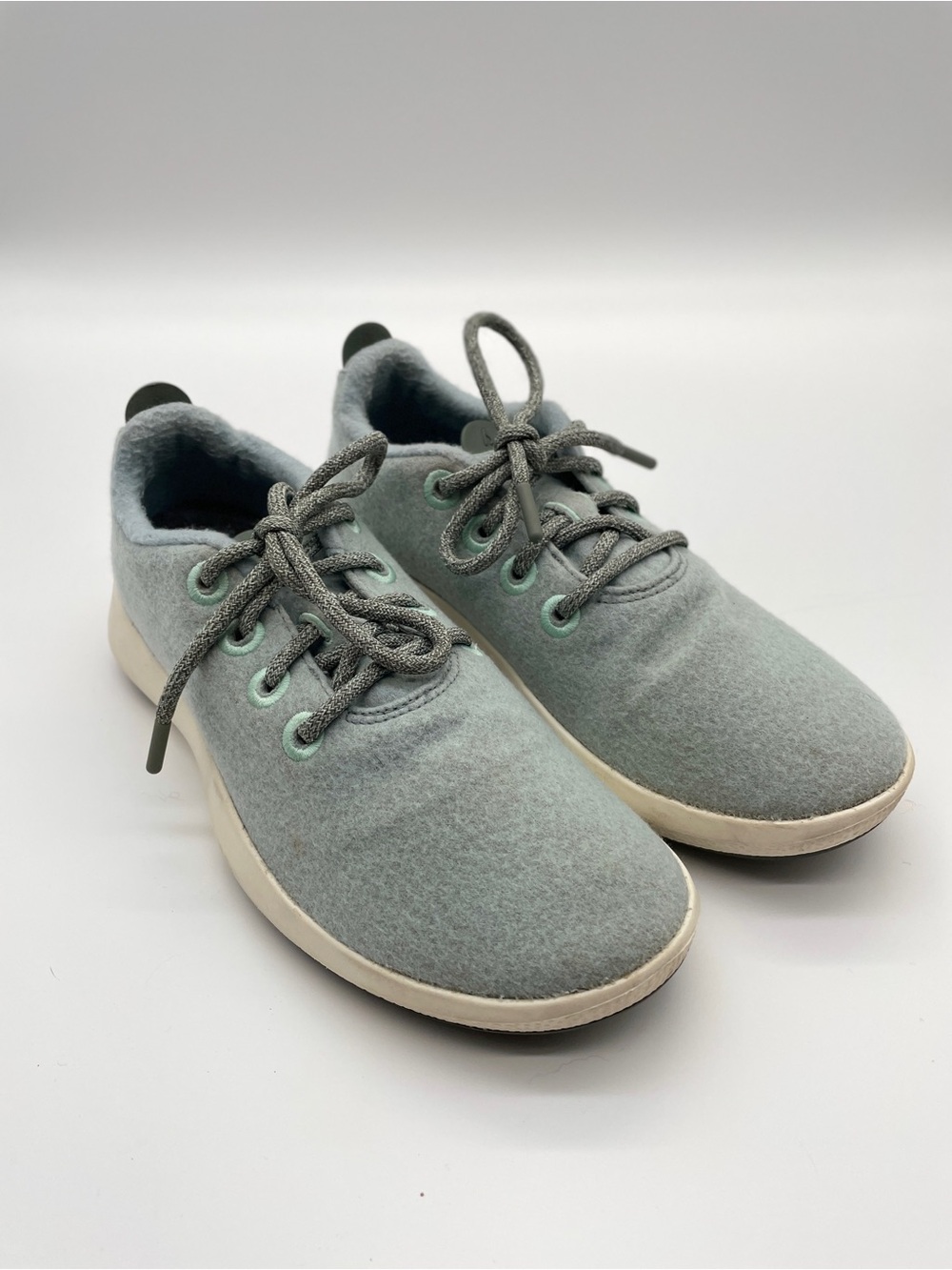 Allbirds Wool Runners Light Blue Merino Wool Sneakers Women’s US 9 EU 39